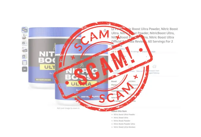 Nitric Boost Ultra Scam Alert